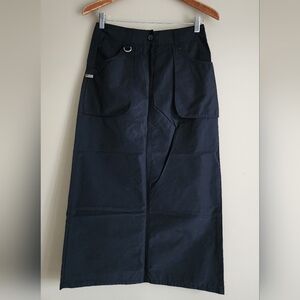 Black Midi Skirt Size S